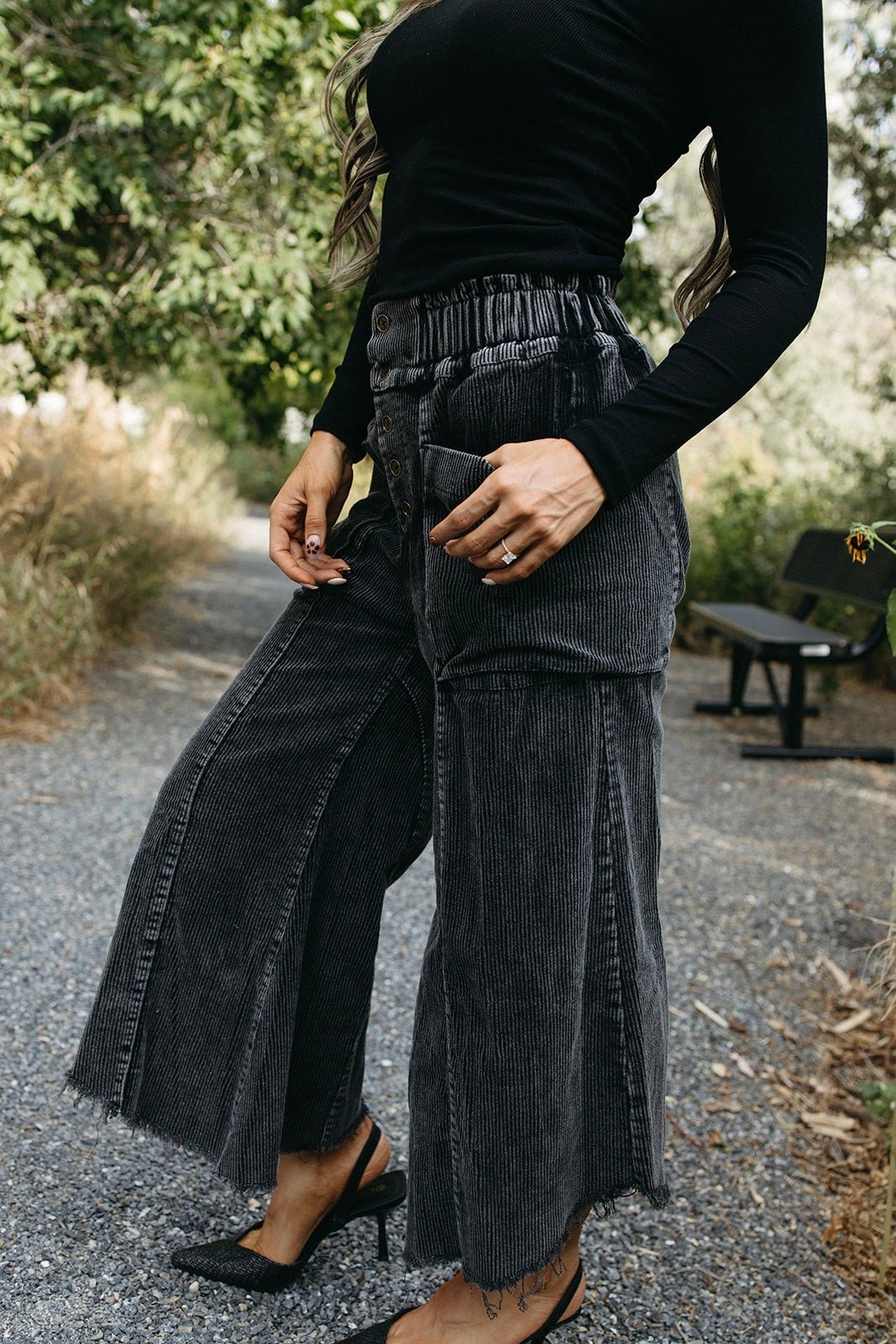 Talk To The Hem Corduroy Pants