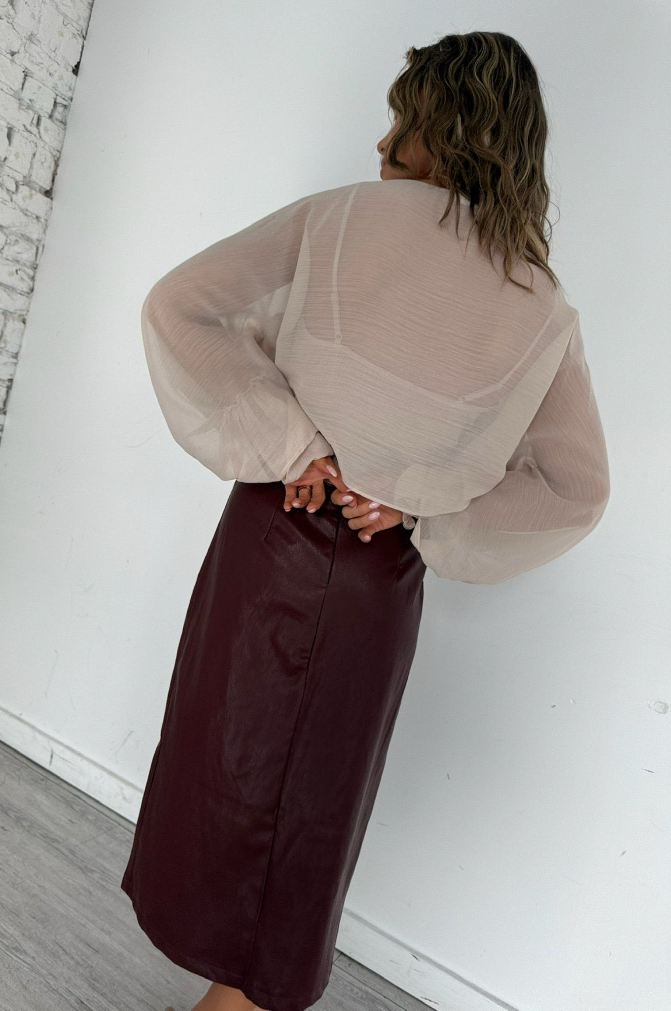 Tender Echo Ruffle Top