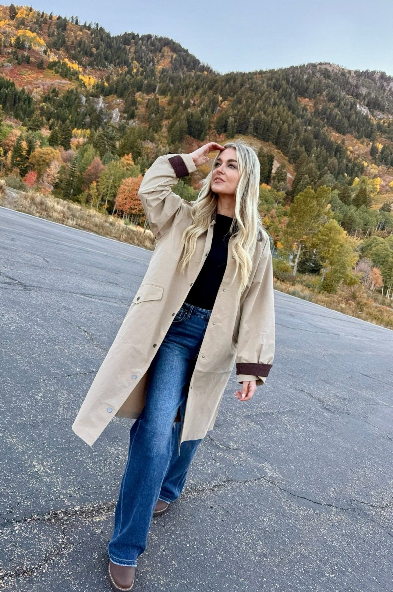 Long Trench Coat, Womens Chore Coat, Womens Barn Coat, Duster Coat, Womens Trendy Coat