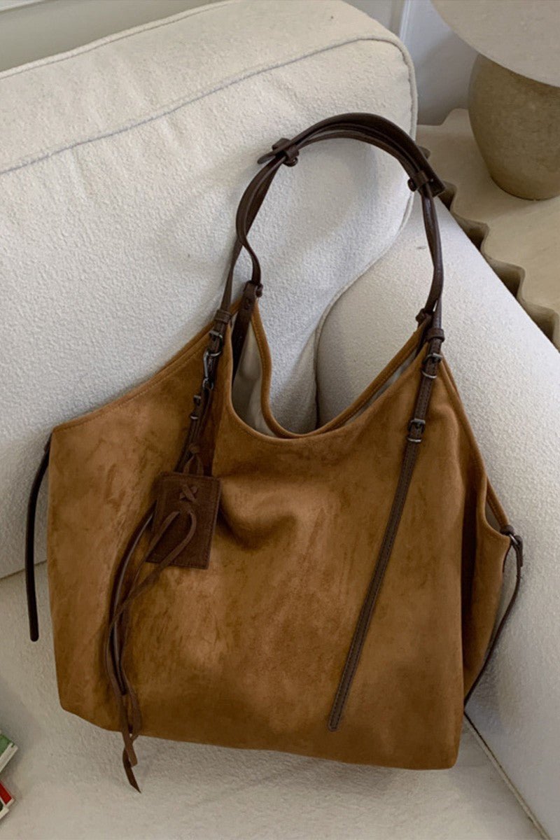 Carry It All Suede Tote