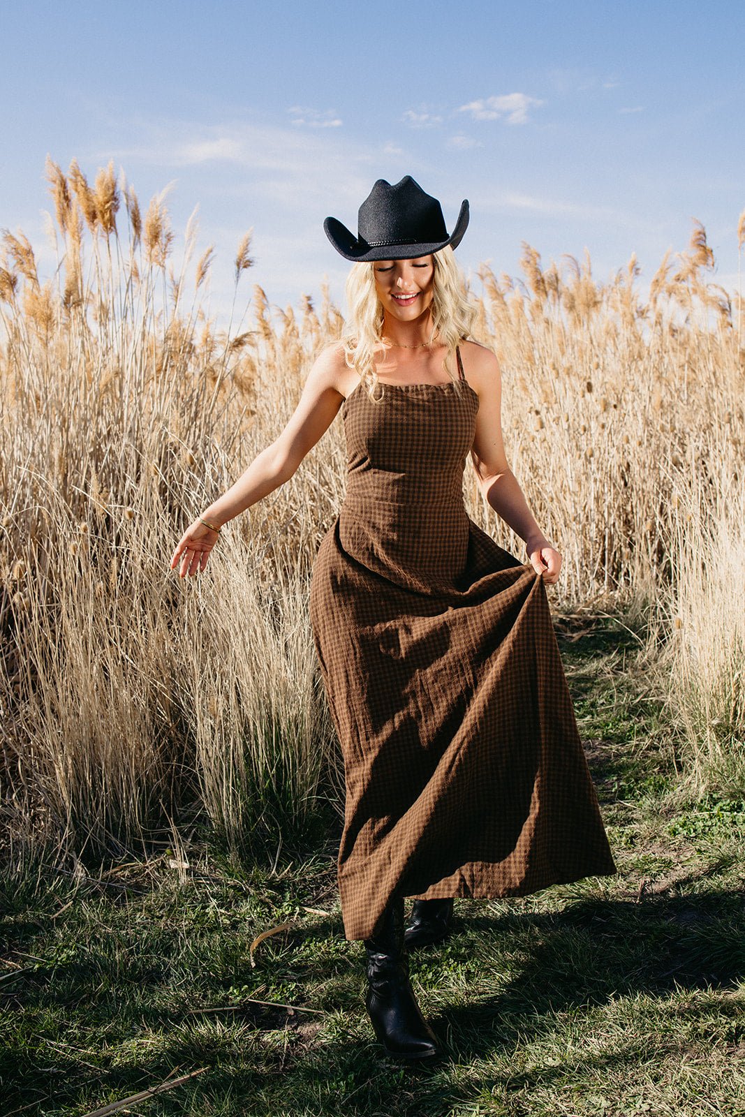 The Good, The Bad & The Lovely Dress Medium / Vintage Brown The Good, The Bad & The Lovely Dress Medium / Vintage Brown