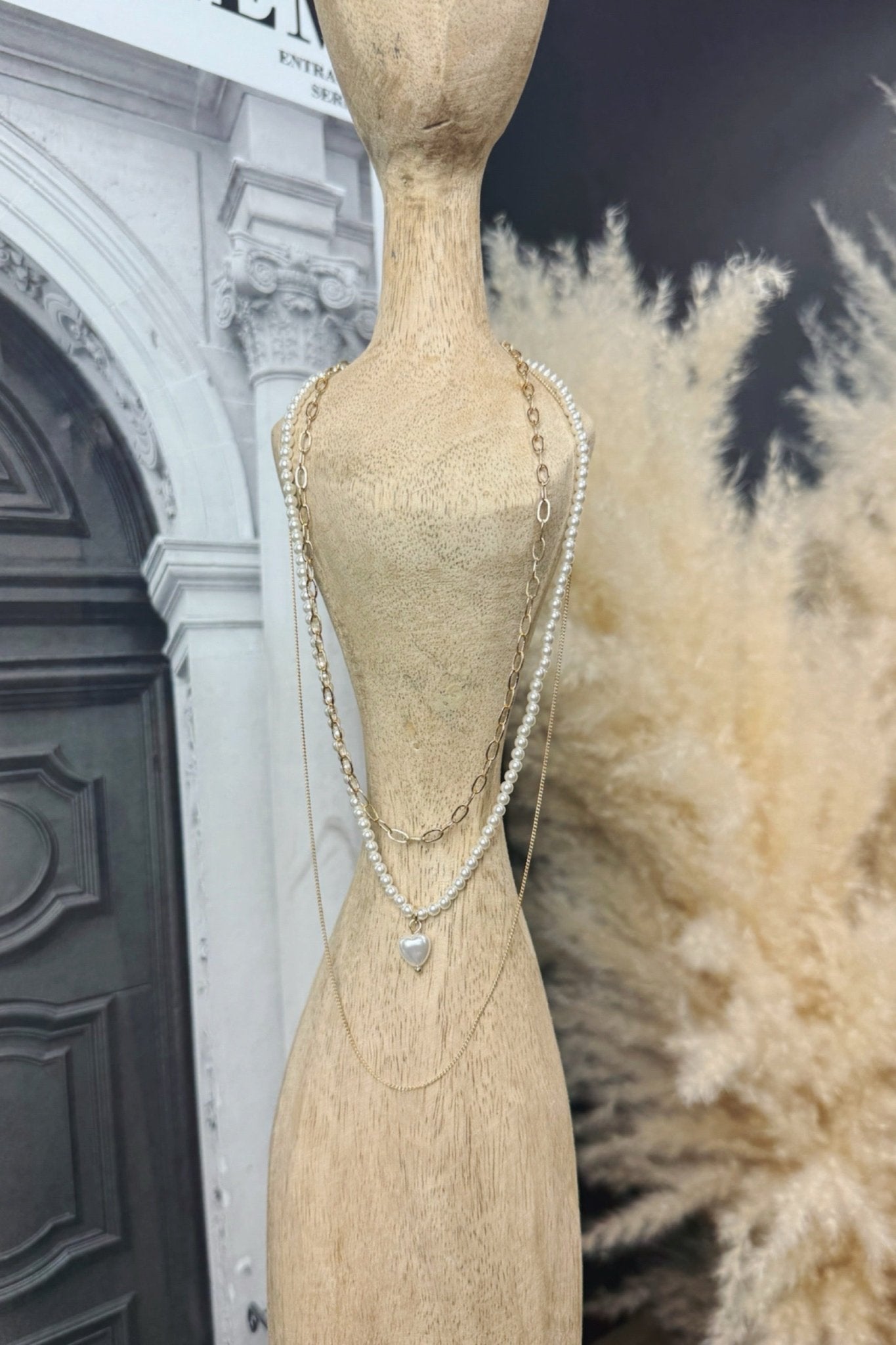 Tide Kissed Pearl Necklace