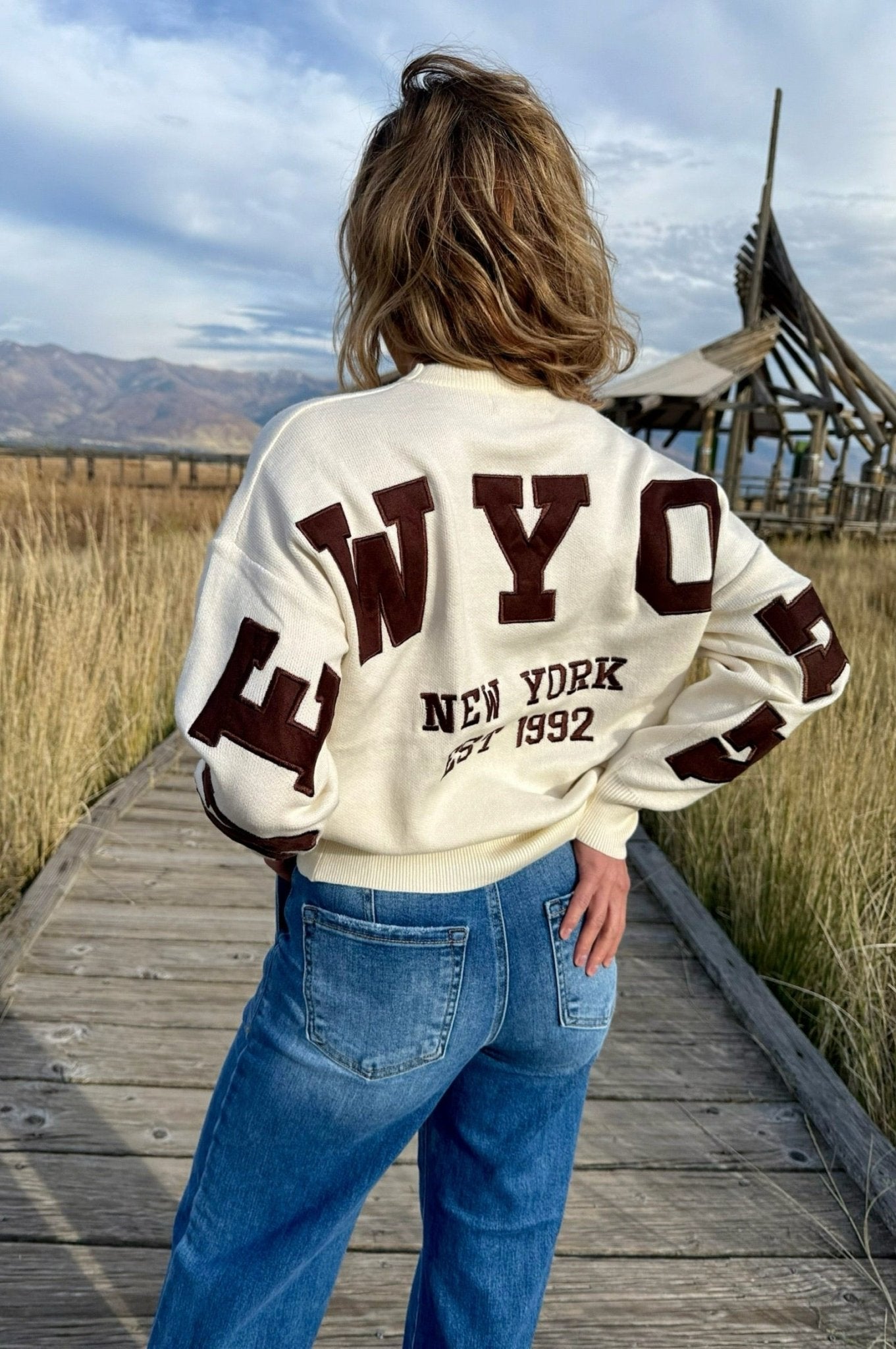 Urban Spirit Graphic Sweater