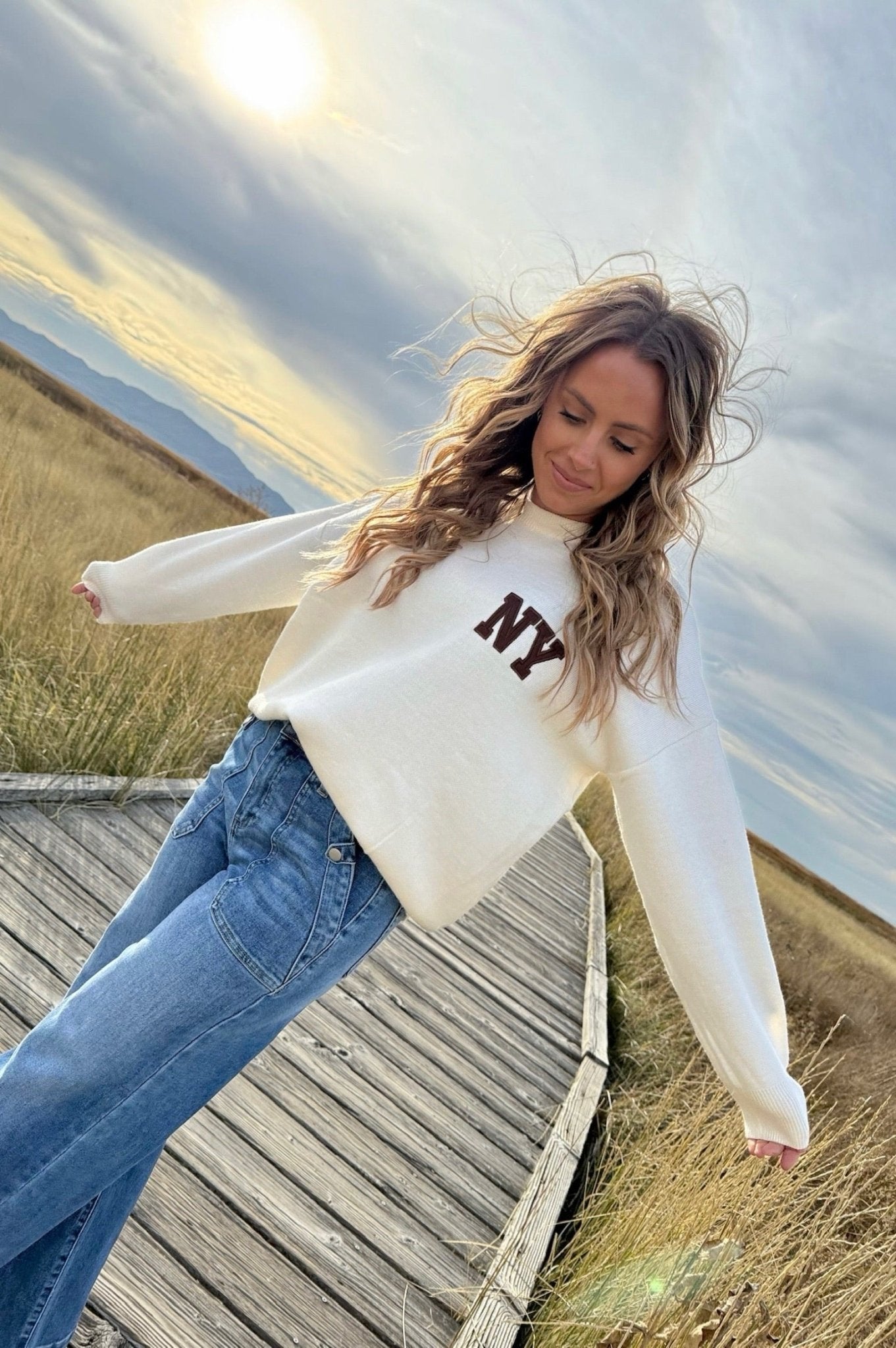 Urban Spirit Graphic Sweater