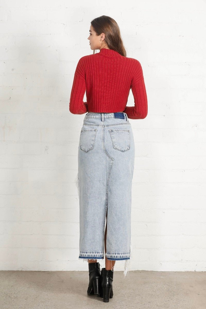 Viper Valley Denim Skirt