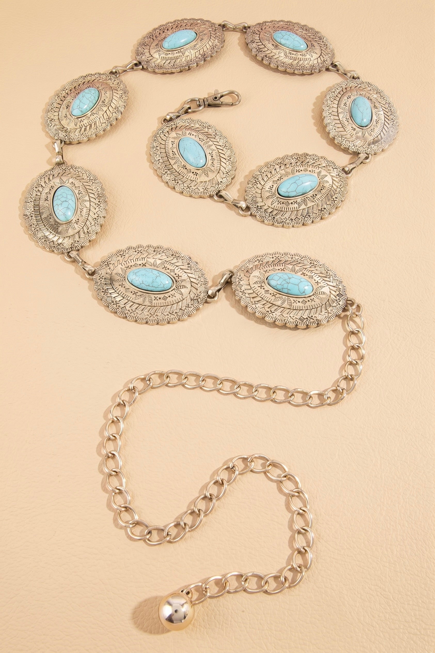 Quarter Moon Concho Belt