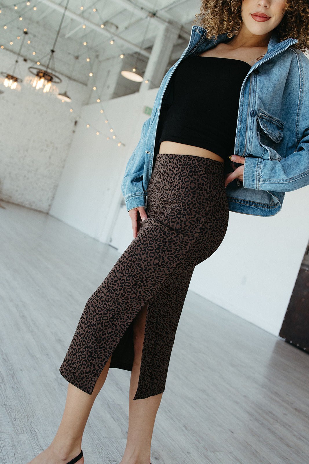 Wild Rhythm Midi Skirt