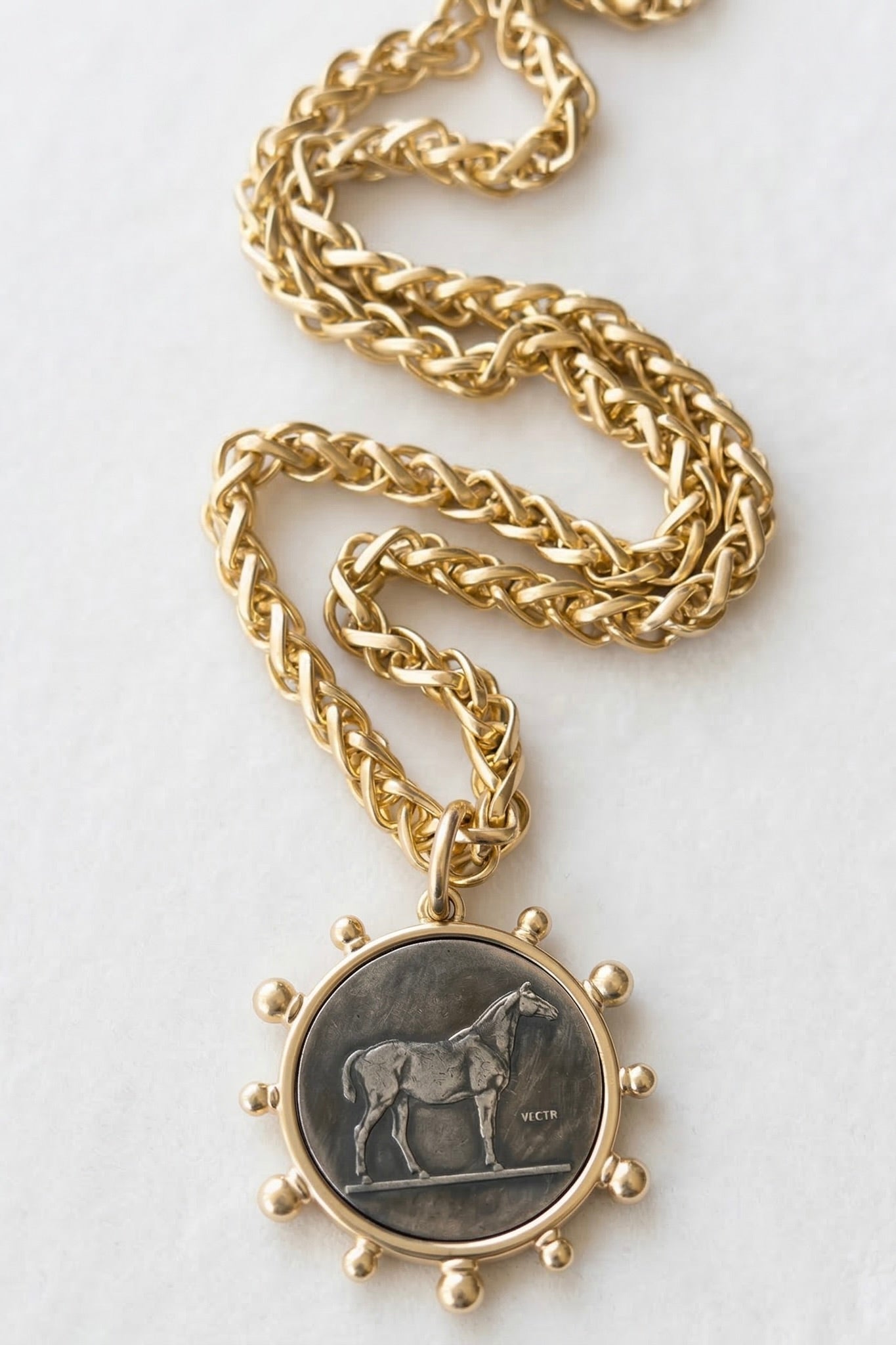 Wild Run Coin Necklace