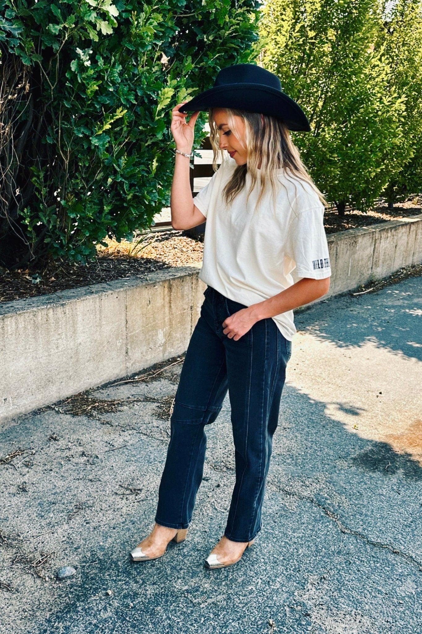 Wild Things Cowgirl Graphic Tee - FINAL SALE