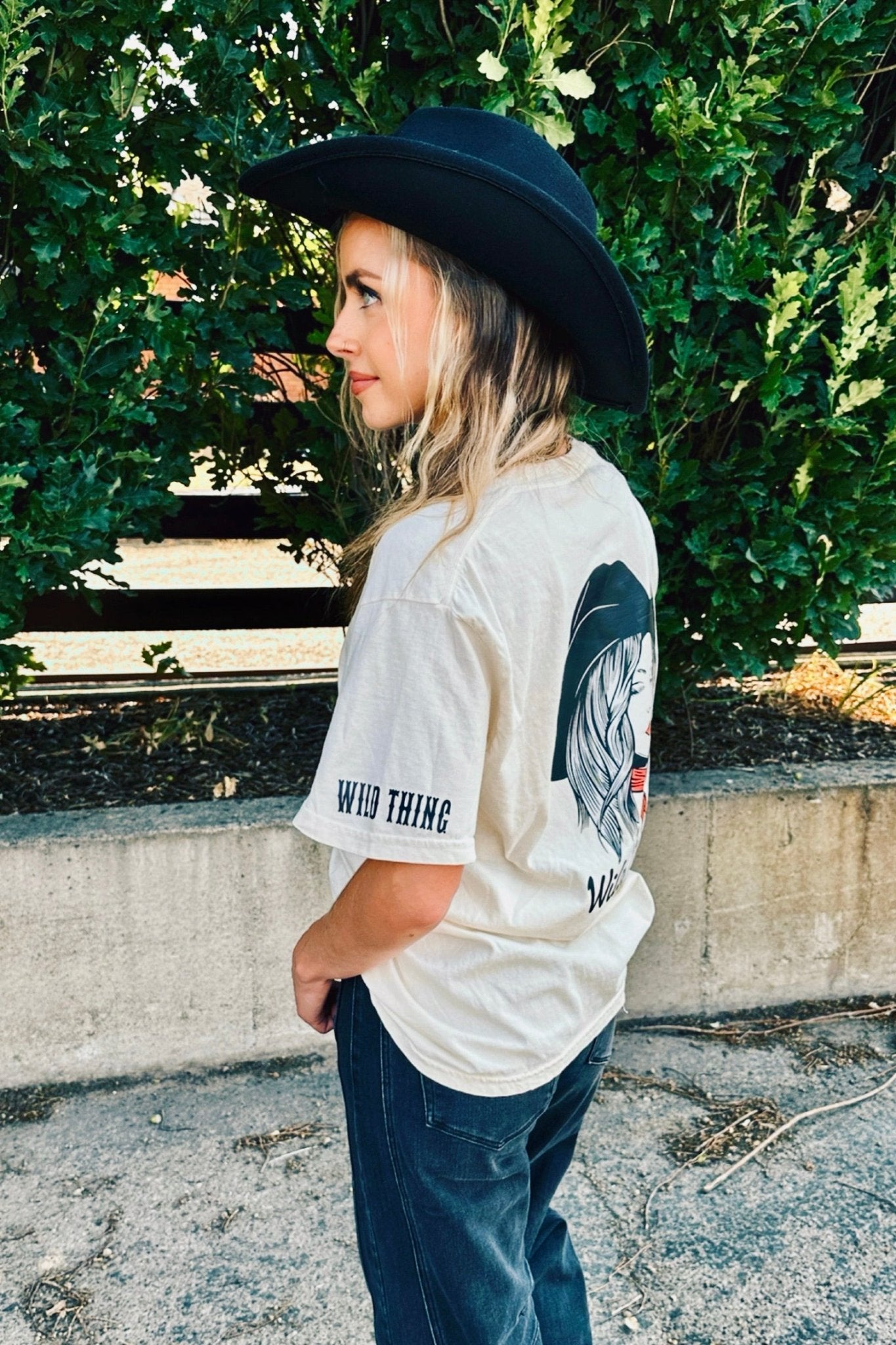 Wild Things Cowgirl Graphic Tee - FINAL SALE