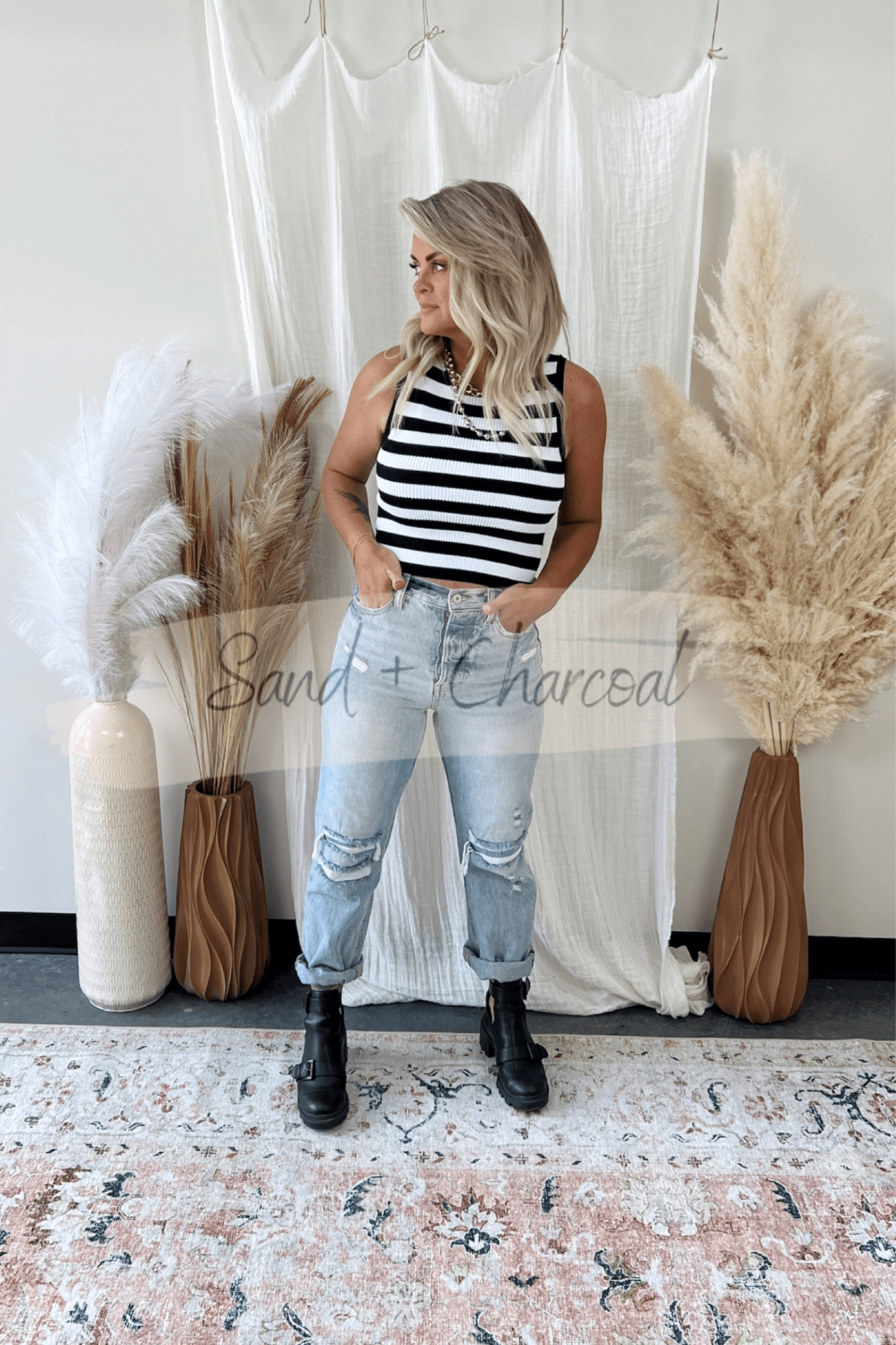 Winona Striped Tank - FINAL SALE