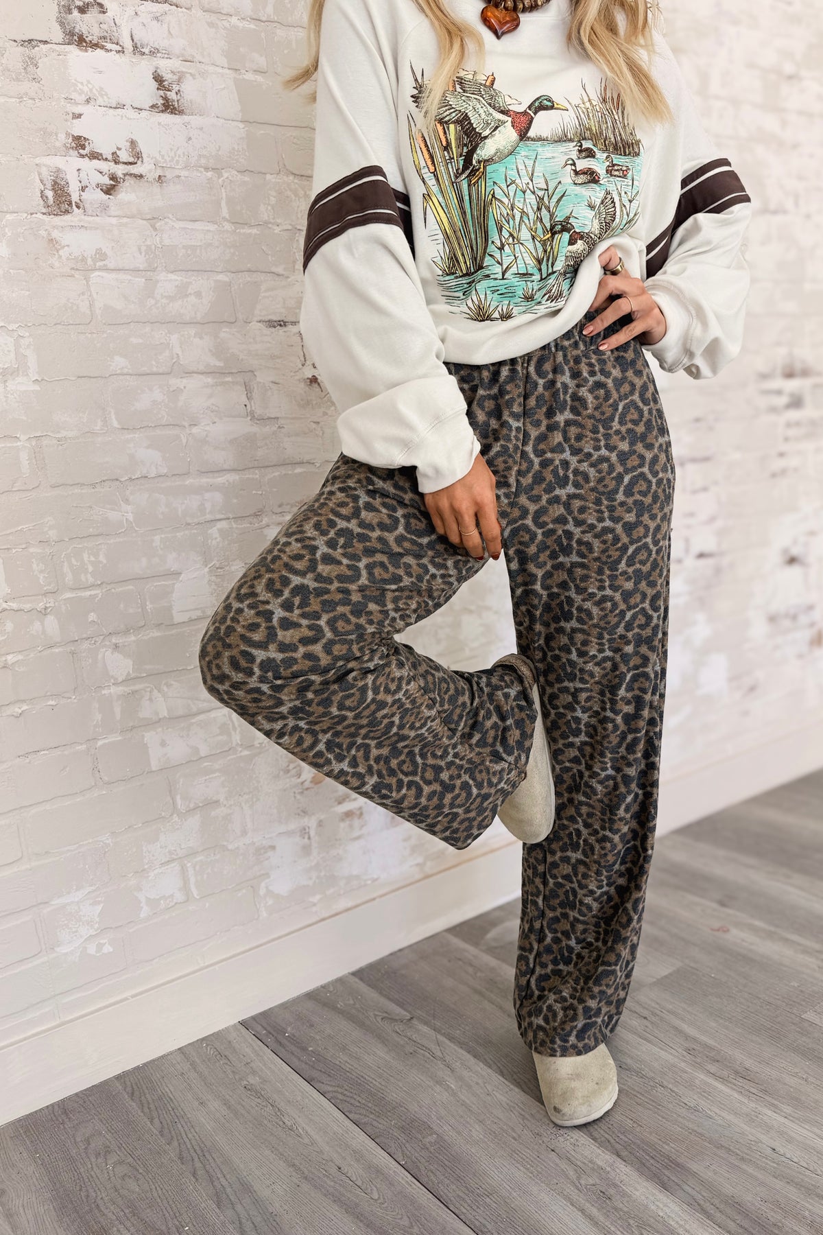 Cat Nap Wide Leg Pants