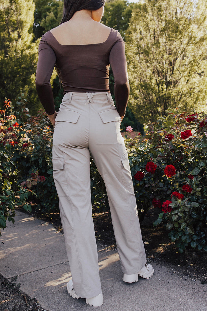 Tyler Wide Leg Cargo Pants