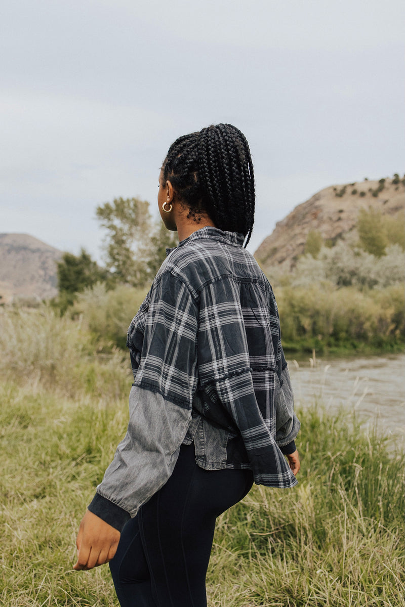 Quartz Plaid Top