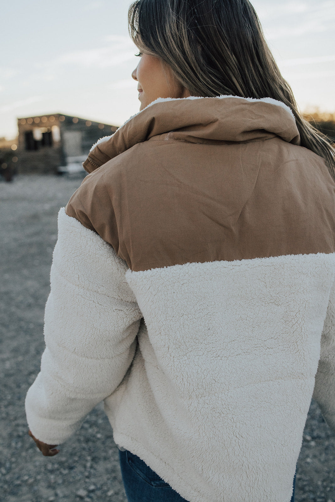 Topanga Sherpa Puffer Jacket - FINAL SALE