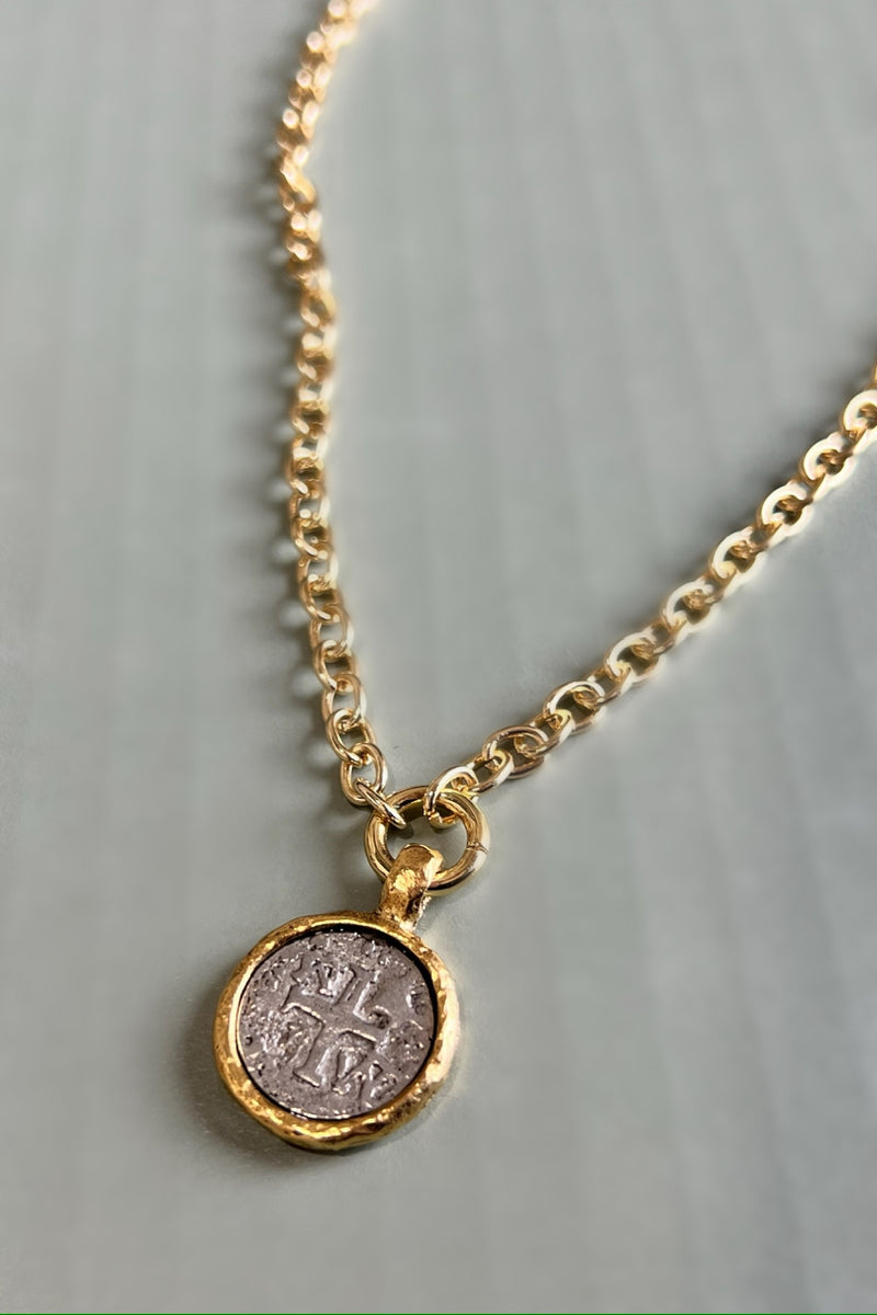Arabella Vintage Coin Necklace