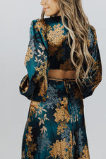 Astr Quinn Floral Cutout Midi Lux Collection