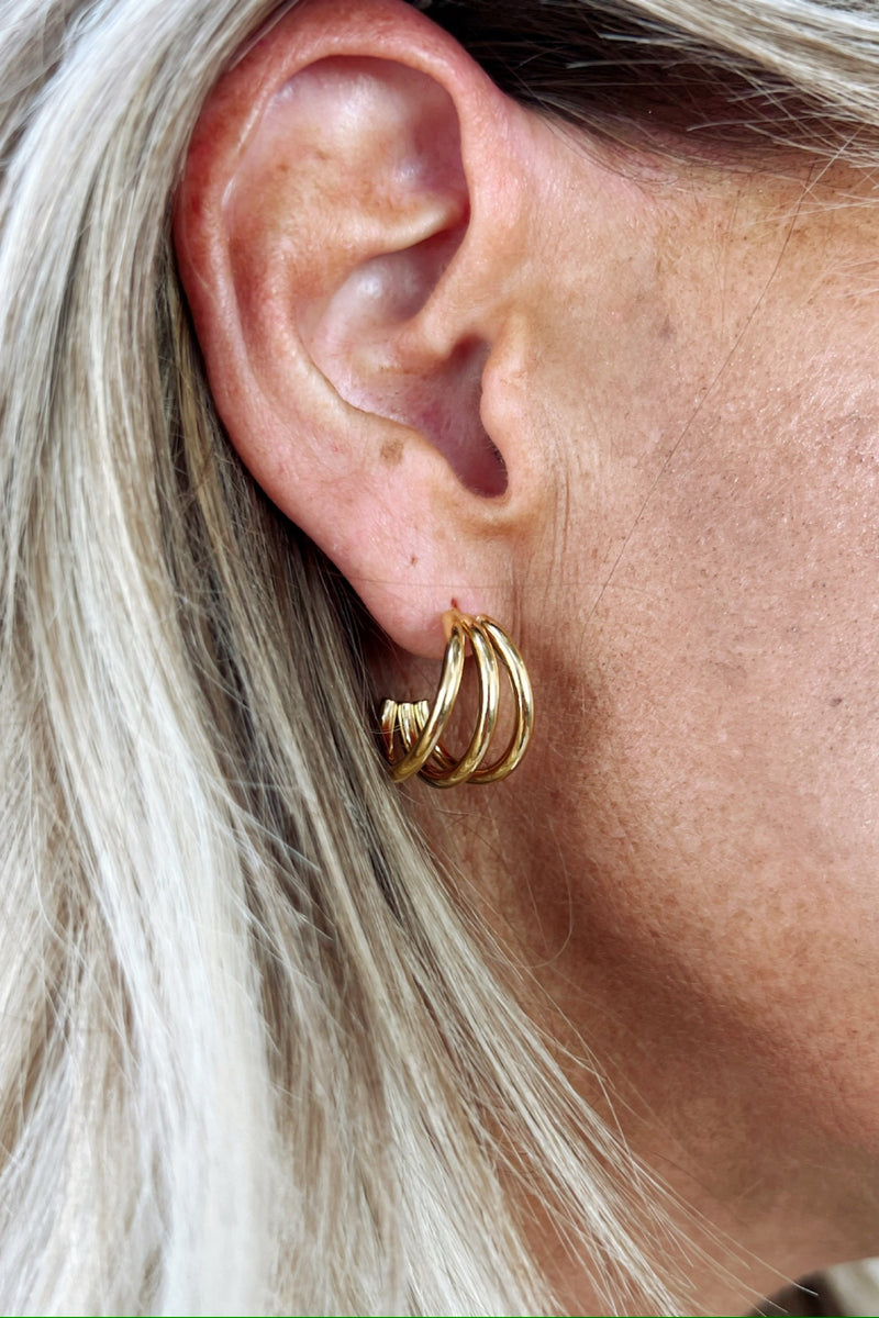 Sonora Gold Hoops