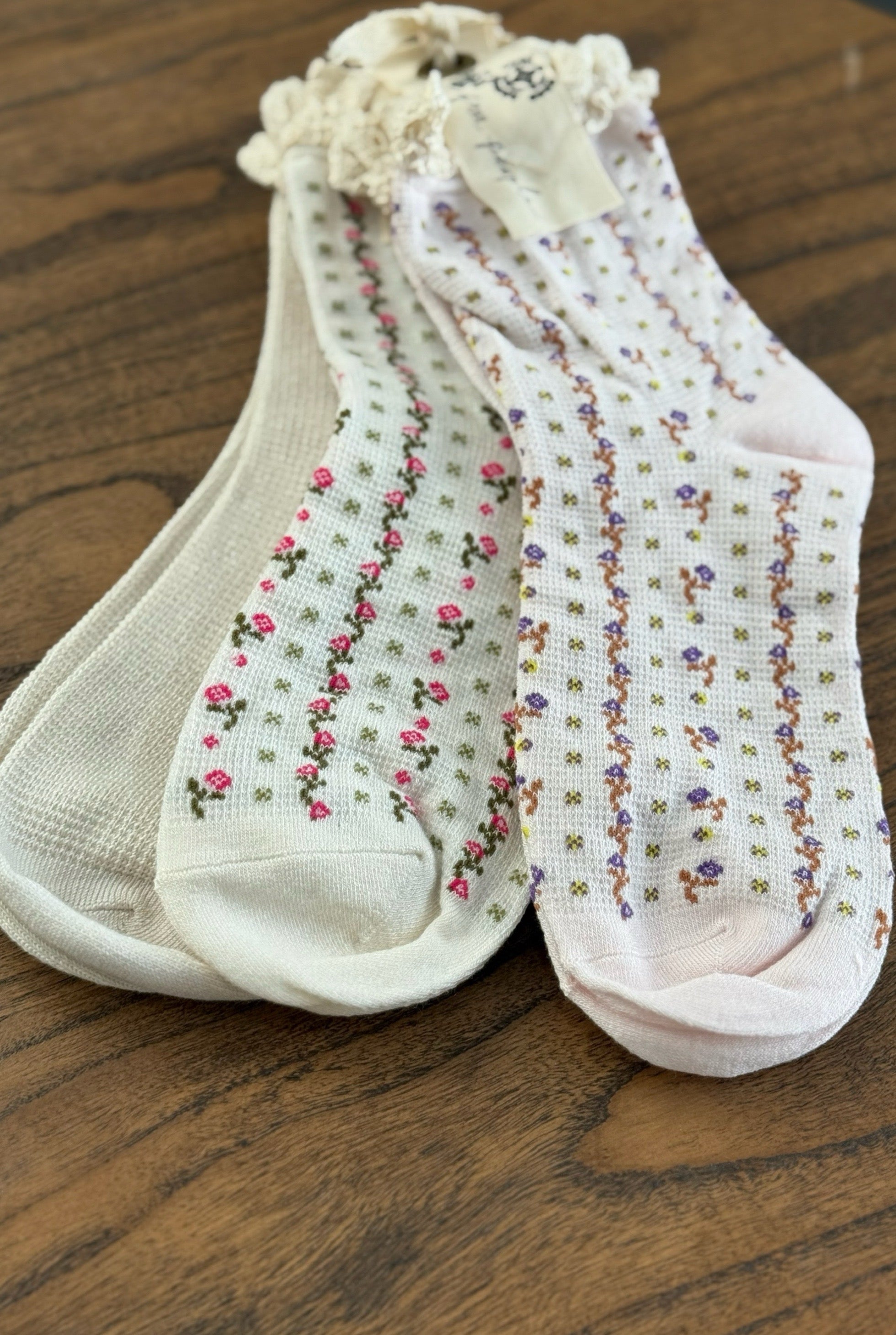 Free People Ruffle Sock Pack