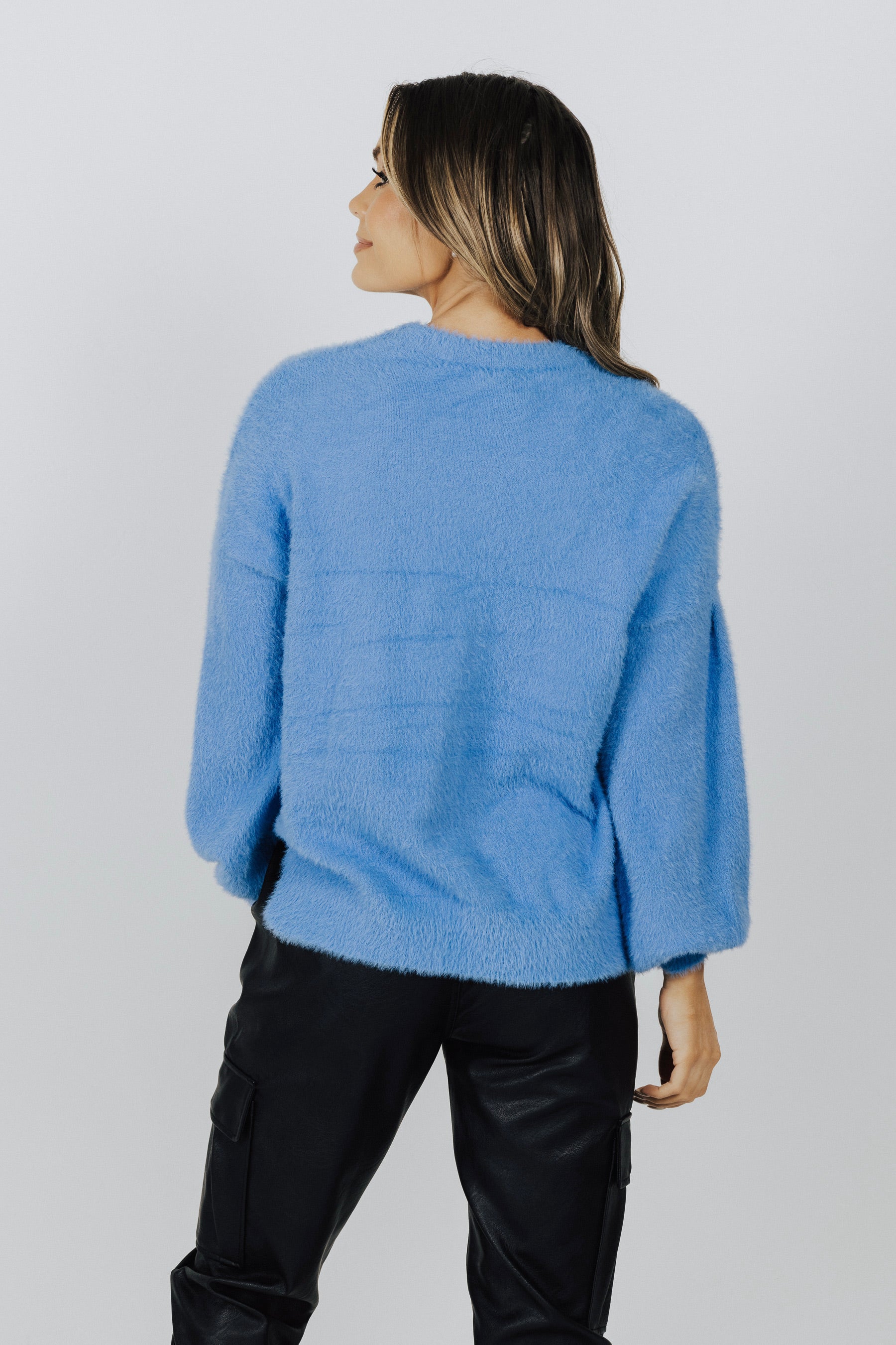 Sky Balloon Sleeve Sweater