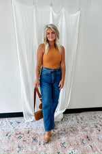 Leland High Rise Belted Jeans - FINAL SALE