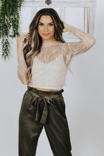 Clara Long Sleeve Lace Top