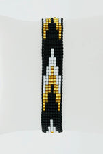 Madden Chunky Beaded Drawstring Bracelet