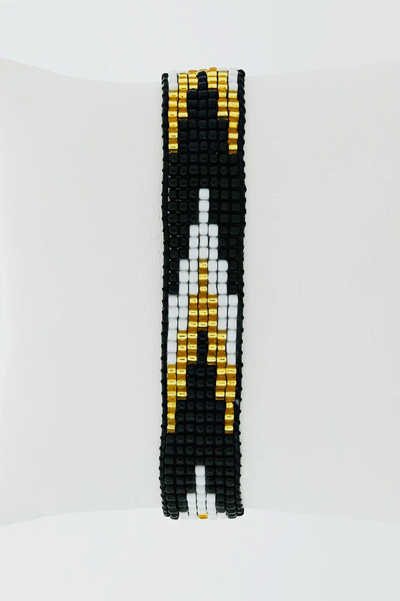 Madden Chunky Beaded Drawstring Bracelet