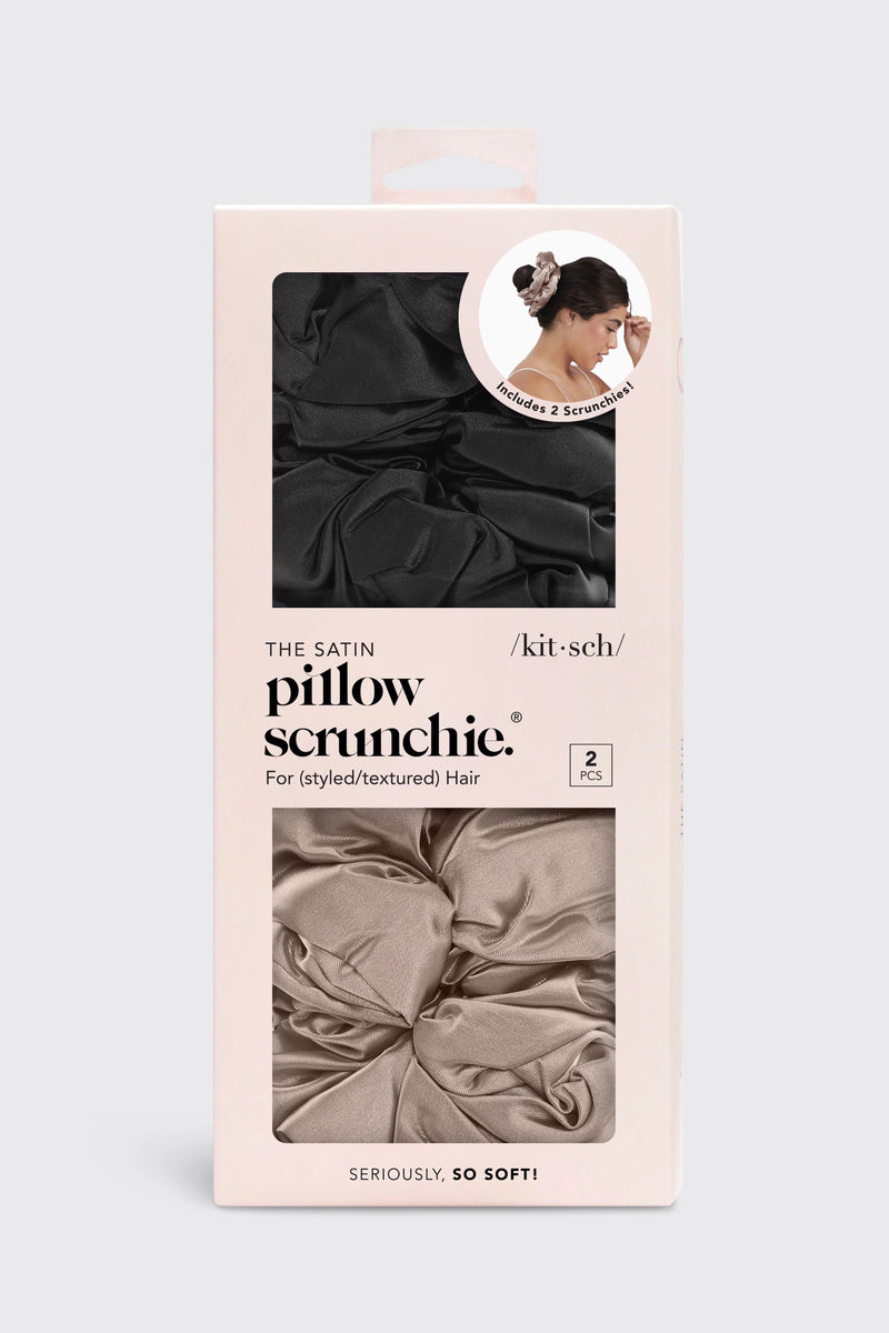 Vivian Satin Pillow Scrunchie