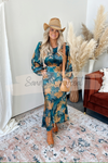 Astr Quinn Floral Cutout Midi Lux Collection