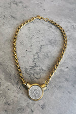 Yochi Elizabeth Coin Necklace Lux Collection