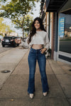 Melbourne High Rise Flare Jeans