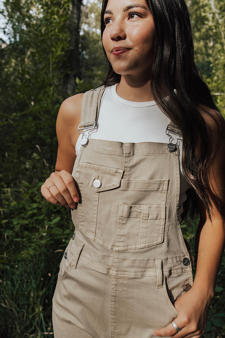 Ledger Distressed Overalls - FINAL SALE