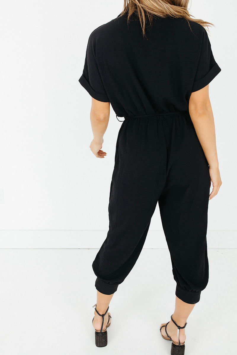 Devan Button Jumpsuit