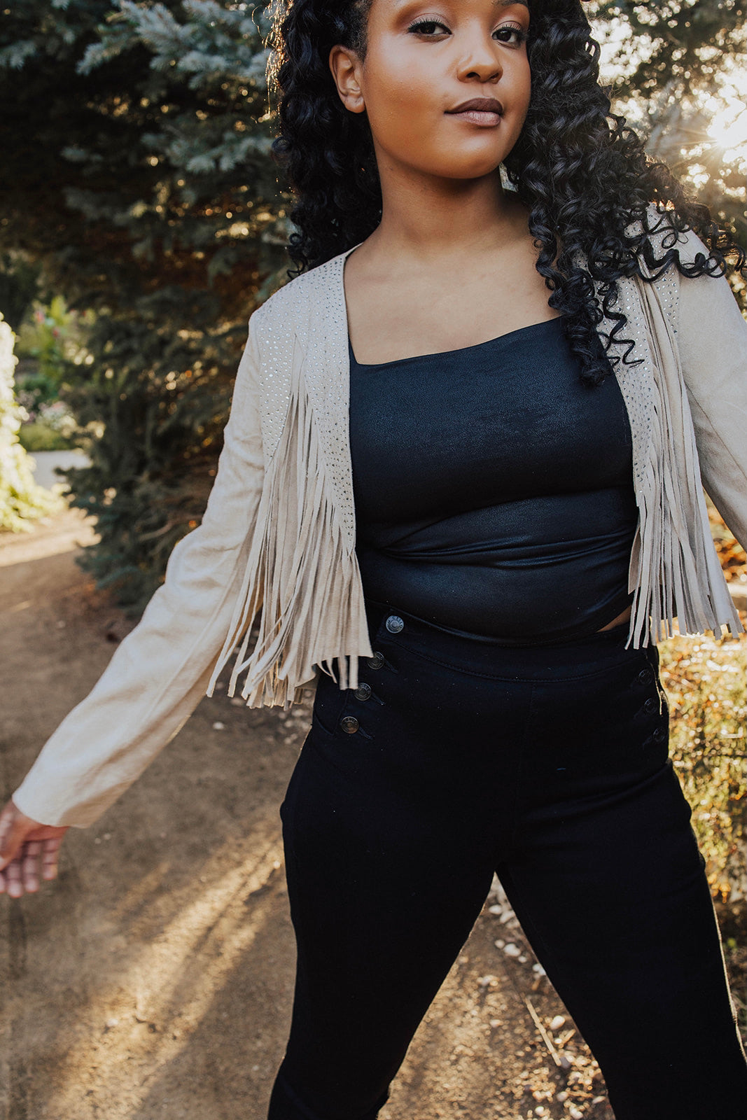 Brandy Fringe Jacket - FINAL SALE