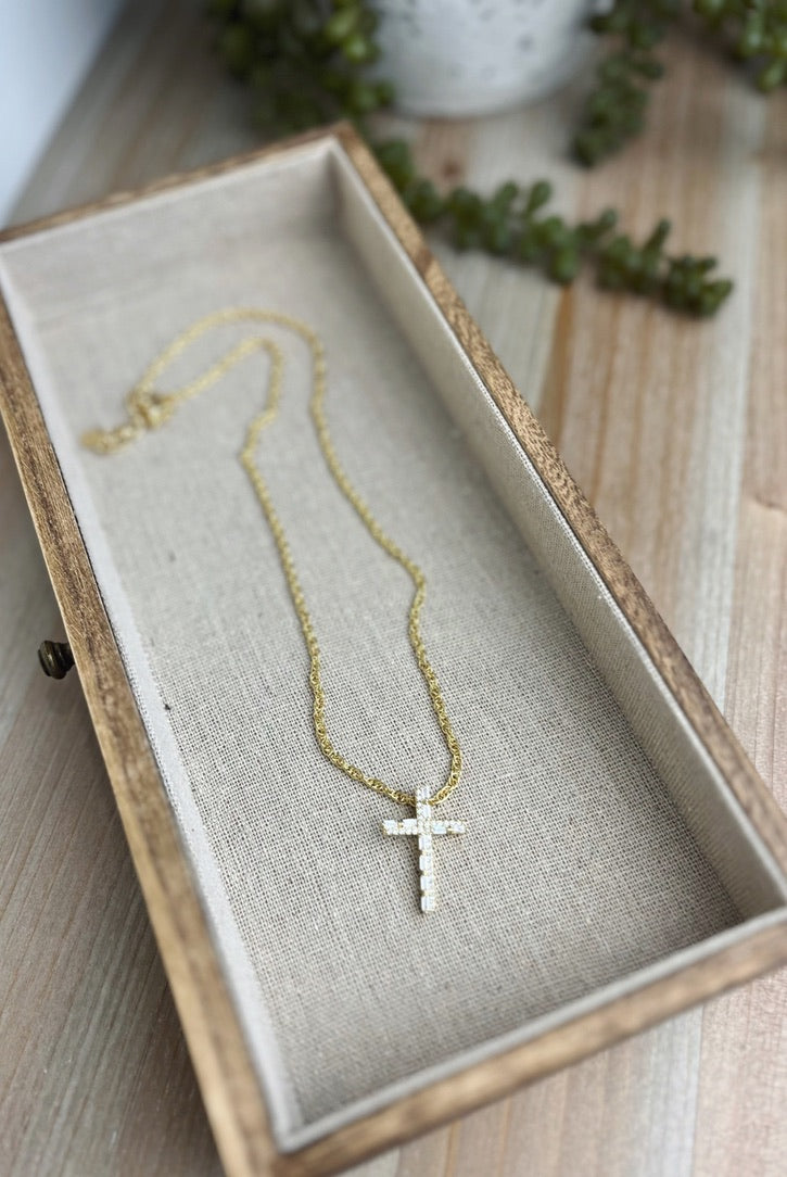 Siren Cross Necklace