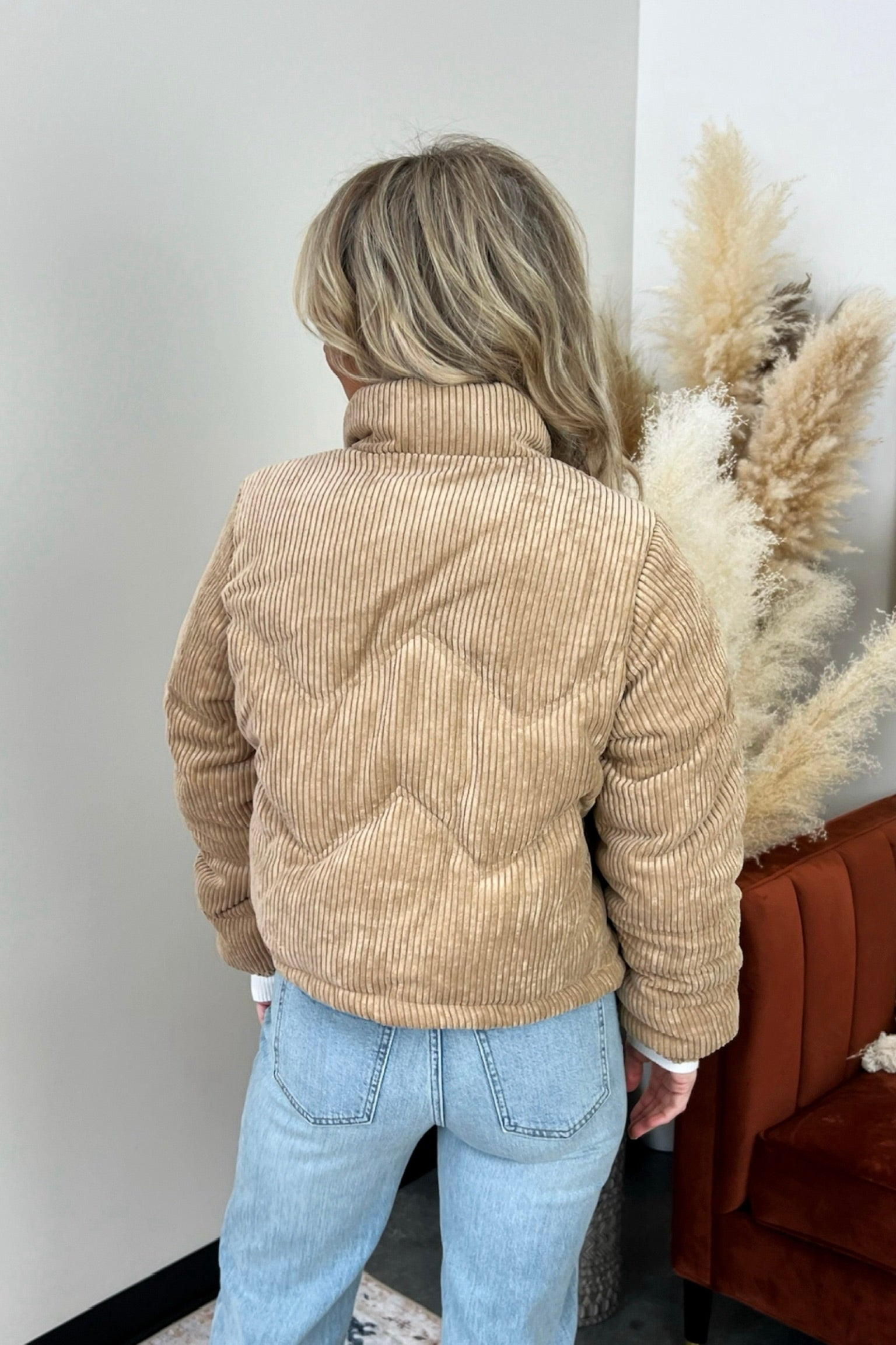 Woodlands Corduroy Puffer Jacket - FINAL SALE