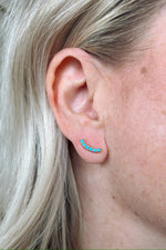 Naya Stud Turquoise Earrings