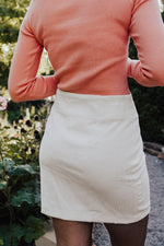 Tori Corduroy Mini Skirt