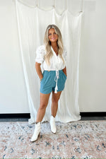 Winnie Smocked Waist Shorts