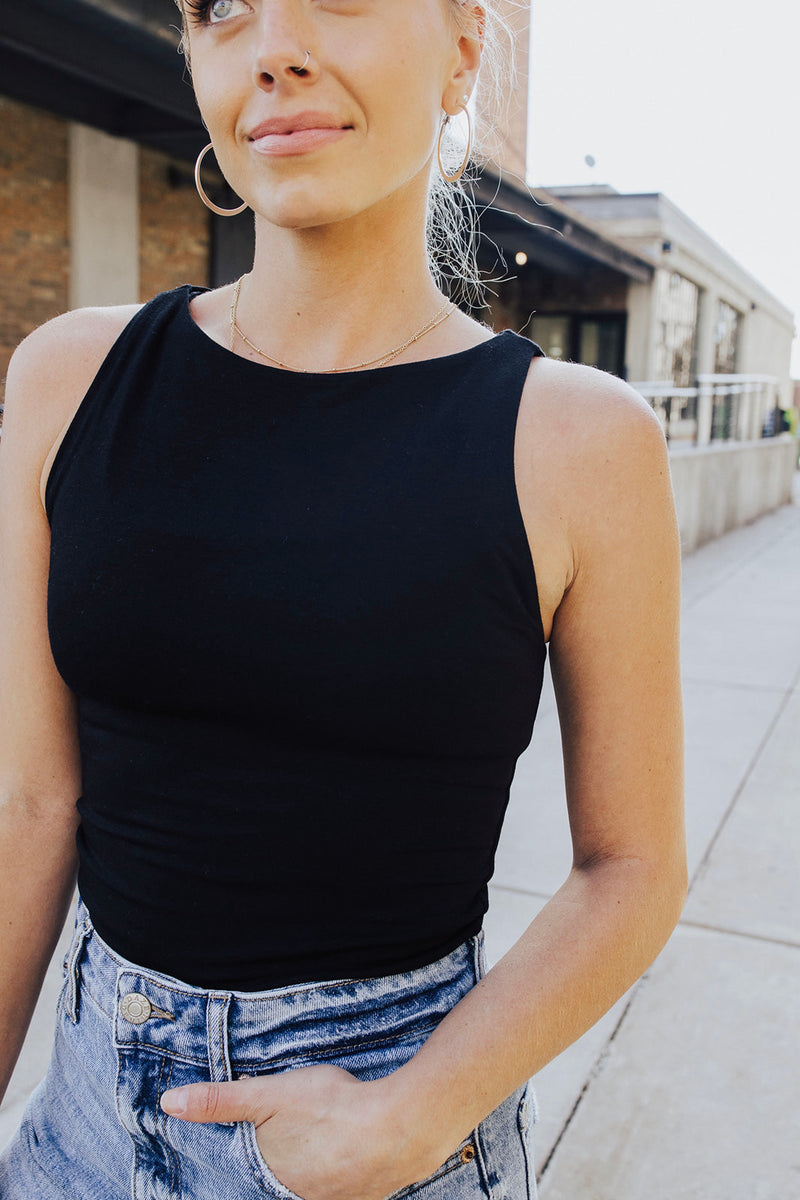 Aislinn Boat Neck Tank