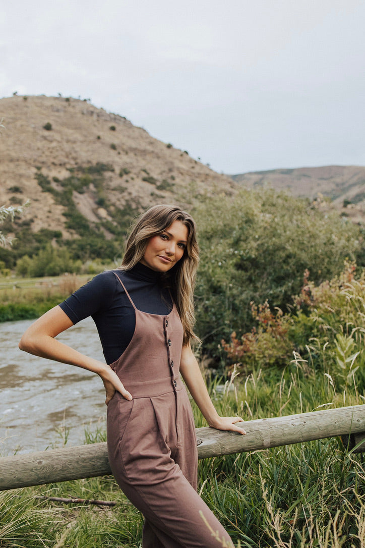 Chloe Button Jumpsuit