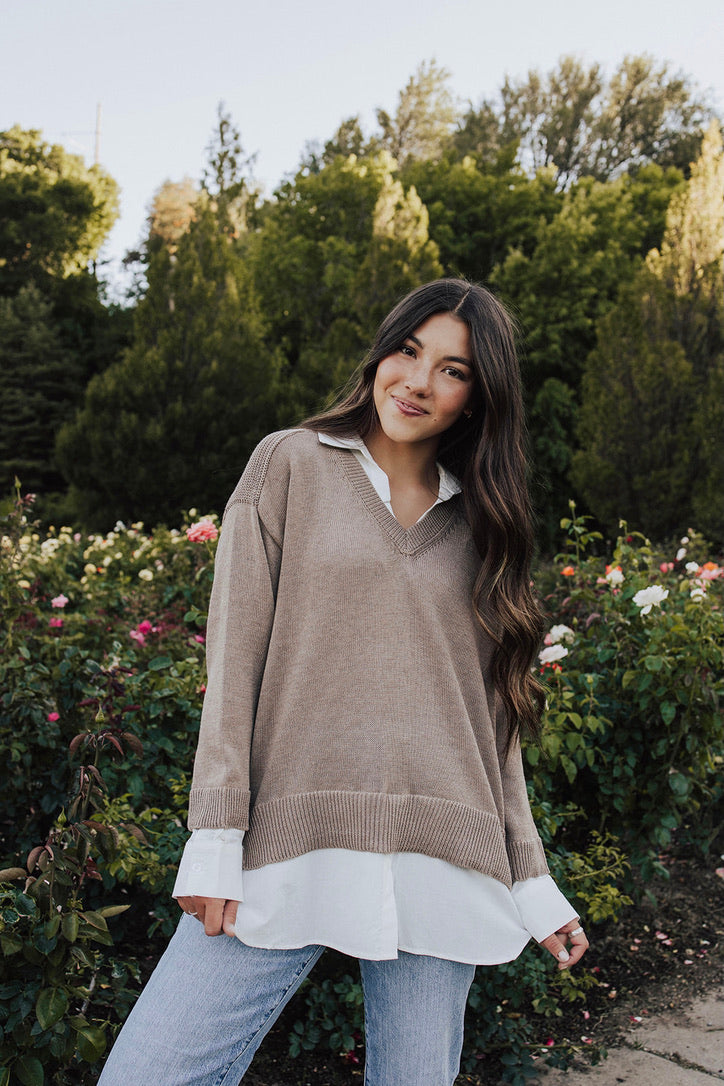 Abbey Layered Sweater