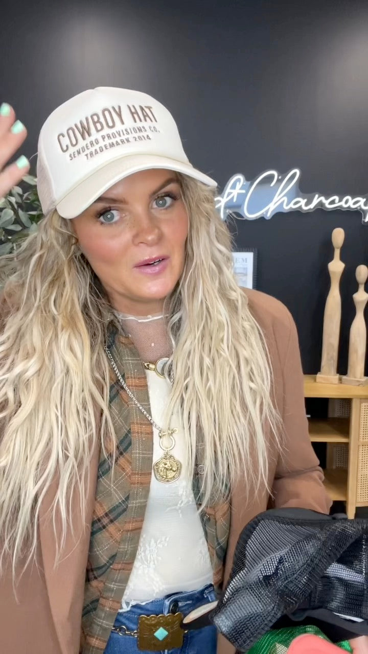 Cowboy Trucker Hat
