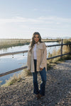 Heather Corduroy Shacket