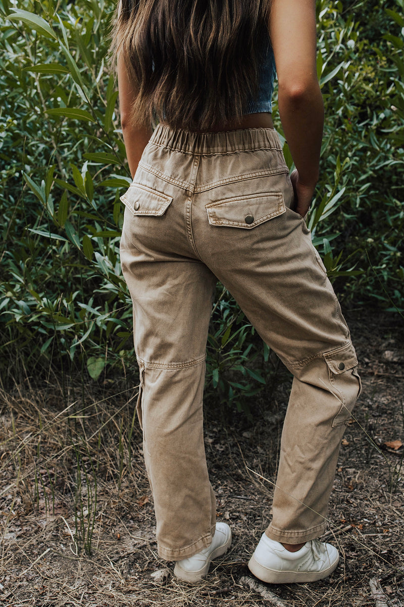 Quentin Wide Leg Cargo Pants