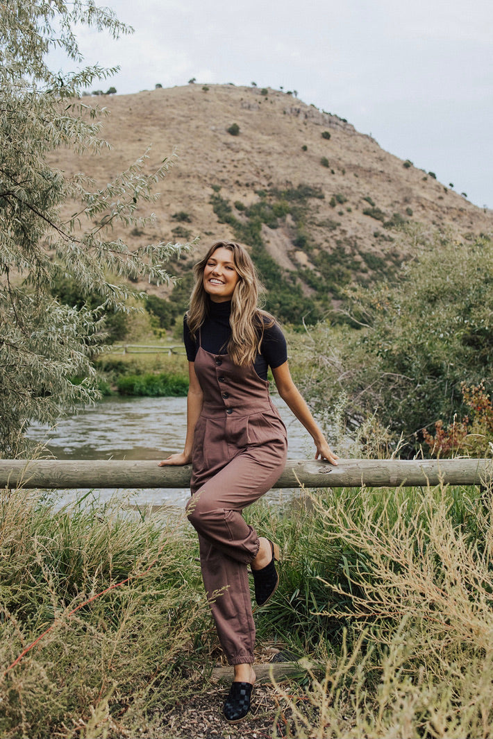 Chloe Button Jumpsuit