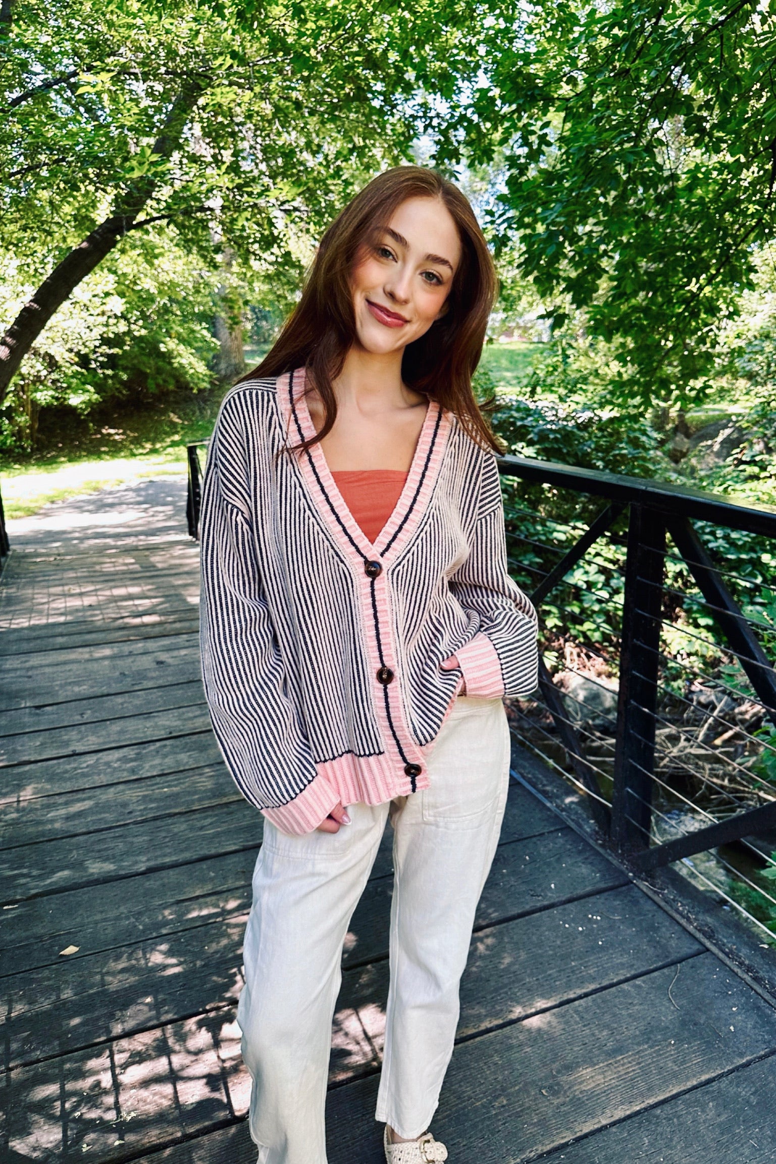 Pink Sugar Knit Cardigan FINAL SALE