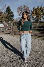 Harris Long Sleeve Crop Top