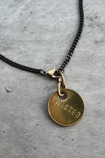 Twisted Silver FIT Chain Necklace